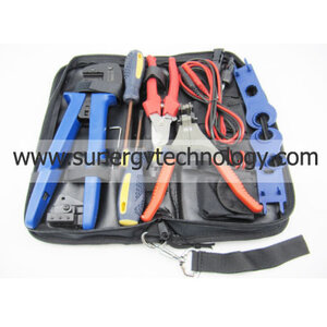 ชุดคีมย้ำสายไฟสำหรับช่างโซล่าเซลล์