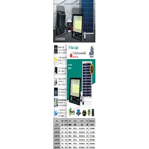 โคมสปอร์ตไลท์โซล่าเซลล์