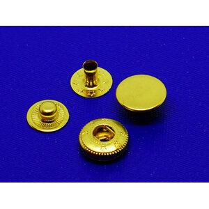 กระดุมแป๊ก VT6 ขนาด 15 มิลลิเมตร สีทอง