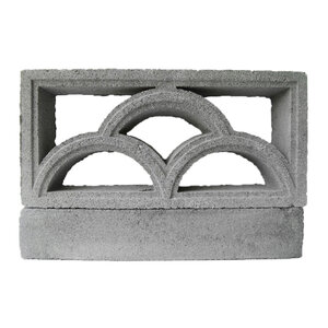 อิฐช่องลม ลายเมฆ ขนาด 19x39x7 ซม.(เต็มเที่ยว1300ก้อน)