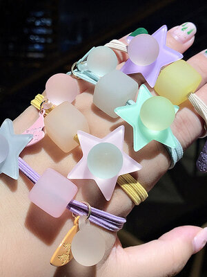 RUB-002 ยางรัดผมแฟชั่นสไตล์เกาหลี (มี 5 สีให้เลือก)