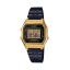 CASIO Standard รุ่น LA680WEGB-1ADF สีทอง สายดำ ประกันศูนย์ CMG สินค้าของเเท้ รับประกันศูนย์ CMG