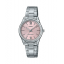 CASIO Standard รุ่น LTP-V005D-4B2UDF สีเงิน หน้าปัดชมพู สินค้าใหม่ ของแท้ รับประกันศูนย์ CMG