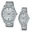 CASIO Standard รุ่น MTP-V005D-7BUDF & LTP-V005D-7BUDF สีเงิน สายสแตนเลส สินค้าใหม่ ของแท้ รับประกันศูนย์ CMG 1 ปี