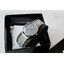 CASIO Standard รุ่น LTP-E175M-1EVDF สีเงิน จอดำ สายถัก มีวินที่ ดีไซน์แบบมินิมอล สินค้าใหม่ ของแท้ รับประกันศูนย์ CMG