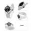 Casio Standard รุ่น LRW-200H-1EVDF สีขาว หน้าปัดดำ สินค้าของเเท้