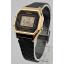 CASIO Standard รุ่น LA680WEGB-1ADF สีทอง สายดำ ประกันศูนย์ CMG สินค้าของเเท้ รับประกันศูนย์ CMG