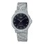 CASIO Standard รุ่น MQ-24M-1EDF นาฬิกาข้อมือ ผู้หญิง สายสแตนเลส สีดำ จอเงิน สินค้าใหม่ ของแท้ รับประกันศูนย์ CMG
