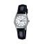 CASIO Standard รุ่น LTP-V006L-7BUDF สีดำ เลขโรมัน มีวันที่ สินค้าของเเท้