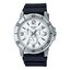 CASIO Standard รุ่น MTP-VD300-7BUDF สายเรซิ่นสีน้ำเงิน หน้าปัดสีขาว สินค้าของเเท้ รับประกันศูนย์ CMG