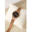 CASIO รุ่น LTP-E412MPG-1ADF หน้าปัดสีดำ สายสีพิงค์โกลด์ PINK GOLD สายสแตนเลส สินค้าใหม่ ของเเท้ รับประกันศูนย์ CMG 1 ปี