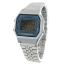CASIO Standard รุ่น LA680WA-2BDF สีเงิน จอดำ สายสแตนเลส สินค้าของเเท้ รับประกันศูนย์ CMG