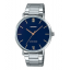 CASIO Standard รุ่น MTP-VT01D-2BUDF สีเงิน หน้าปัดน้ำเงิน สายสแตนเลส สินค้าใหม่ ของแท้ รับประกันศูนย์ CMG