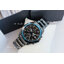 CASIO EDIFICE รุ่น EFR-526BK-1A2VUDF สีดำ ขอบน้ำเงิน สายสแตนเลส สินค้าใหม่ ของแท้ รับประกันศูนย์ CMG