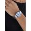 CASIO Standard รุ่น LTP-V300D-2AUDF สีเงิน หน้าจอฟ้า สินค้าของเเท้ รับประกันศูนย์ CMG