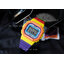 CASIO G-SHOCK รุ่น DW-5610DN-9DR สีม่วง เหลือง เเดง เขียว multi-colored design สายเรซิ่น สินค้าของเเท้ ประกันศูนย์ CMG