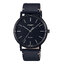 CASIO Standard รุ่น MTP-E171BL-1EVDF จอดำ สายหนังแท้ สีดำ สินค้าของเเท้ รับประกันศุนย์ CMG 1 ปี