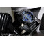 CASIO G-SHOCK รุ่น GA-100-1A2DR สีดำ น้ำเงิน สายด้าน สินค้าของเเท้ รับประกันศูนย์ CMG