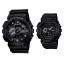 CASIO G-SHOCK รุ่น GA-110-1BDR & CASIO BABY-G รุ่น BA-110BC-1ADR สีดำ สินค้าของเเท้ รับประกันศูนย์ CMG