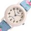 Casio รุ่น lq-139LB-2B2DF สีฟ้า ลายดอกไม้ สายผ้า เรือนเล็ก สินค้าของเเท้