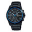 CASIO EDIFICE รุ่น EFR-526BK-1A2VUDF สีดำ ขอบน้ำเงิน สายสแตนเลส สินค้าใหม่ ของแท้ รับประกันศูนย์ CMG