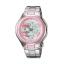 CASIO POPTONE รุ่น LCF-10D-4AVDR สีเงิน ชมพู สายสเเตนเลส สินค้าของเเท้ รับประกันศูนย์ CMG