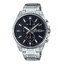 CASIO EDIFICE รุ่น EFV-610D-1AVUDF สีเงิน หน้าปัดดำ สินค้าใหม่ ของเเท้ ประกันศูนย์ CMG