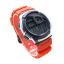 CASIO NORMAL รุ่น AE-1000W-4BV สีดำ สายส้ม สินค้าของเเท้ รับประกัน 1 ปี