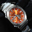 CASIO G-SHOCK รุ่น GM-2110D-4ADR จอสีส้ม กรอบ สาย สแตนเลส สินค้าใหม่ ของเเท้ รับประกันศูนย์ CMG