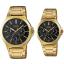 CASIO Standard รุ่น MTP-V300G-1A & LTP-V300G-1A สีทอง สินค้าของเเท้