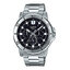 CASIO Standard รุ่น MTP-VD300D-1AUDF สีเงิน หน้าปัดดำ สินค้าของเเท้ รับประกันศูนย์ CMG