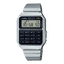 CASIO นาฬิกา เครื่องคิดเลข รุ่น CA-500WE-1ADF สีเงิน สายแสตนเลส สินค้าใหม่ ของเเท้ รับประกันศูนย์ CMG