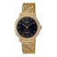 CASIO Standard รุ่น MQ-24MG-1EDF สายสแตนเลส สีทอง จอดำ สินค้าใหม่ ของแท้ รับประกันศูนย์ CMG