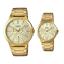 CASIO Standard รุ่น MTP-V300G-9A & LTP-V300G-9A สีทอง สินค้าของเเท้
