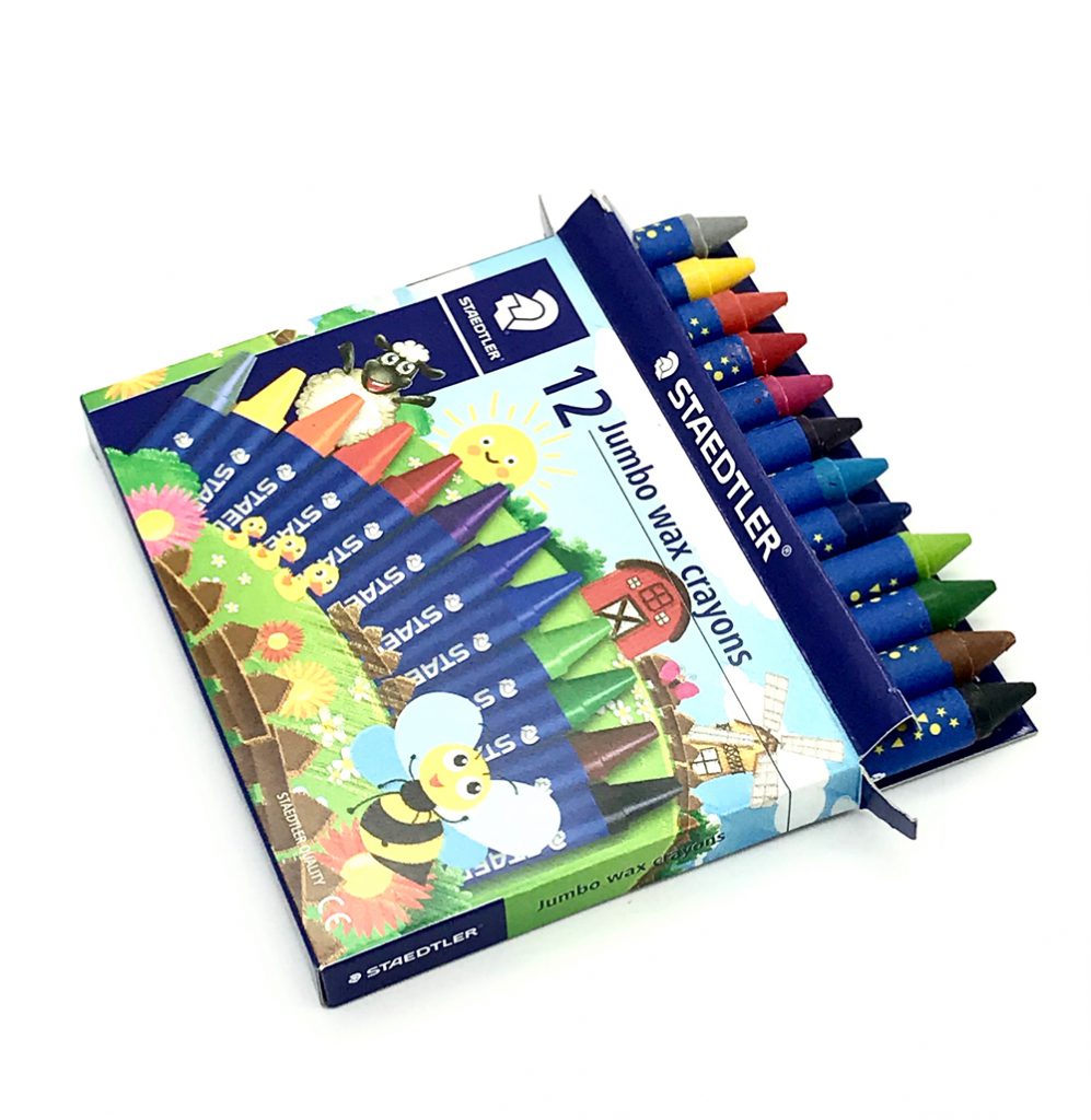 สีเทียน Staedtler Wax Crayons รุ่น Noris สำหรับเด็ก