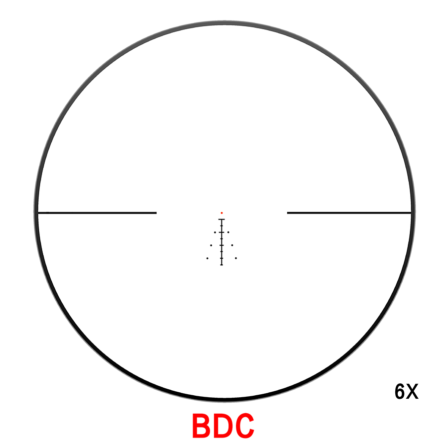 กล้อง Discovery ED 1-6X24IR FFP BDC Reticle เส้นเล็งขยายตามซูม