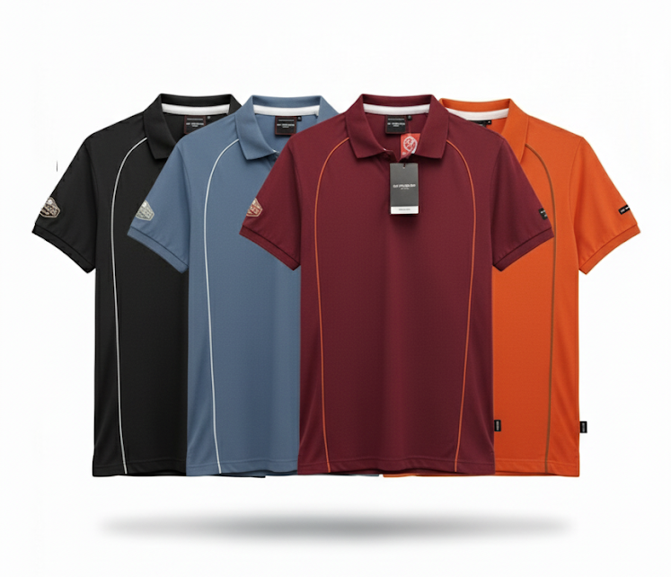 เสื้อโปโลไซส์ใหญ่ Polo เสื้อผู้ชายอ้วน แฟชั่น #NR68117 ไซส์ใหญ่ 2XL , 3XL , 4XL