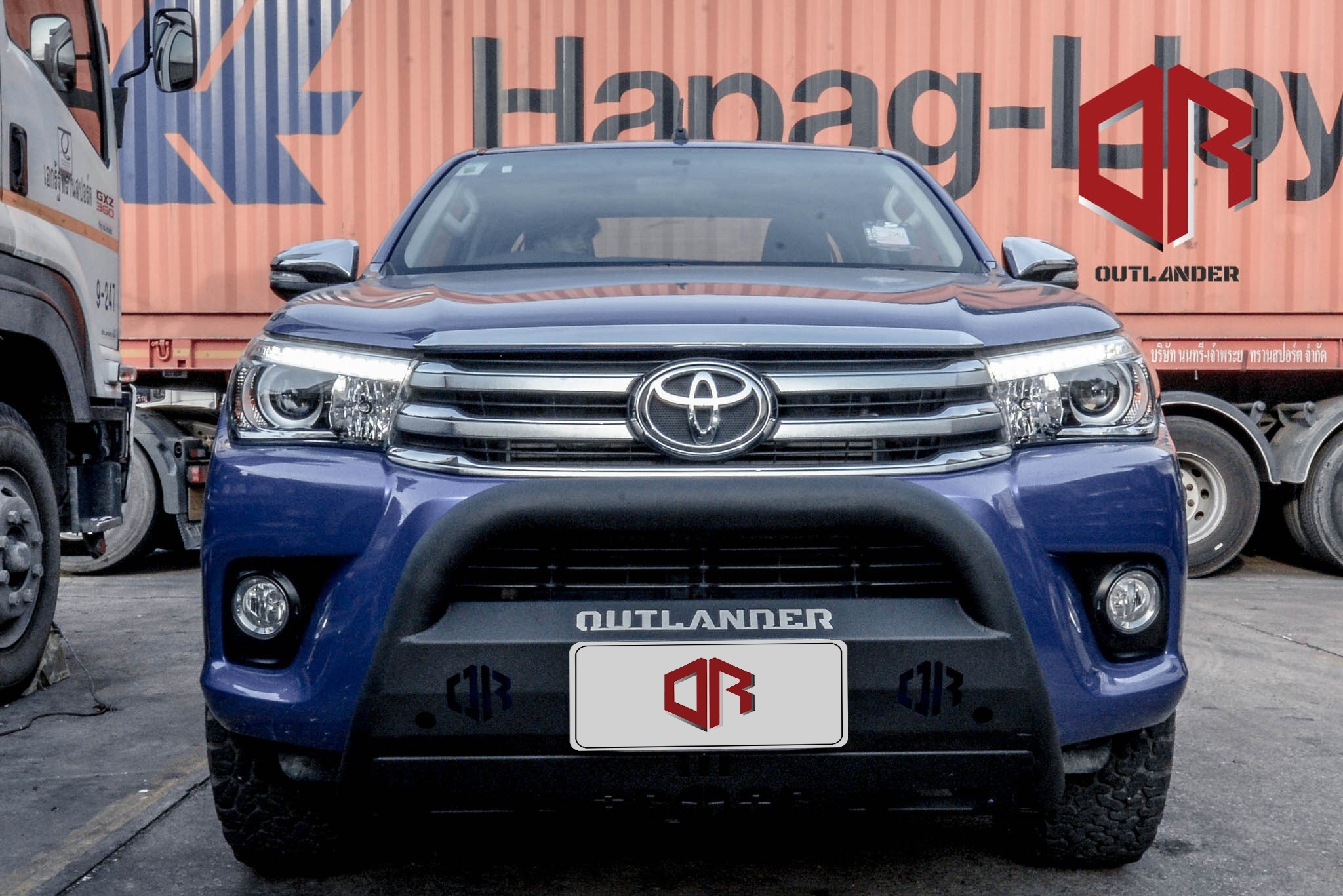 กันชนหน้าเสริมอาเมอร์ (รุ่นOR edition) Outlander