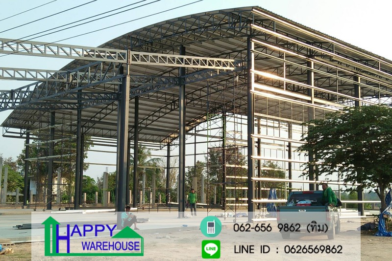 โกดังสำเร็จรูปHW-HC 16x30x9.2m อุบล
