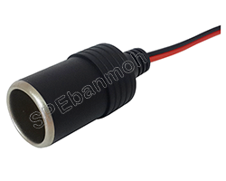 [ 2ชิ้น ] CLTF-008 เต้ารับ DC พร้อมสาย ดำ-แดง DC Socket with cable Red Black