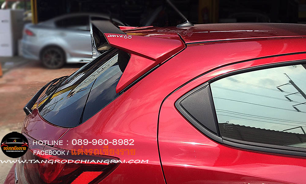 สปอยเลอร์ DRIVE68 MAZDA 2 5 ประตู SKY ACTIVE 2015-2019