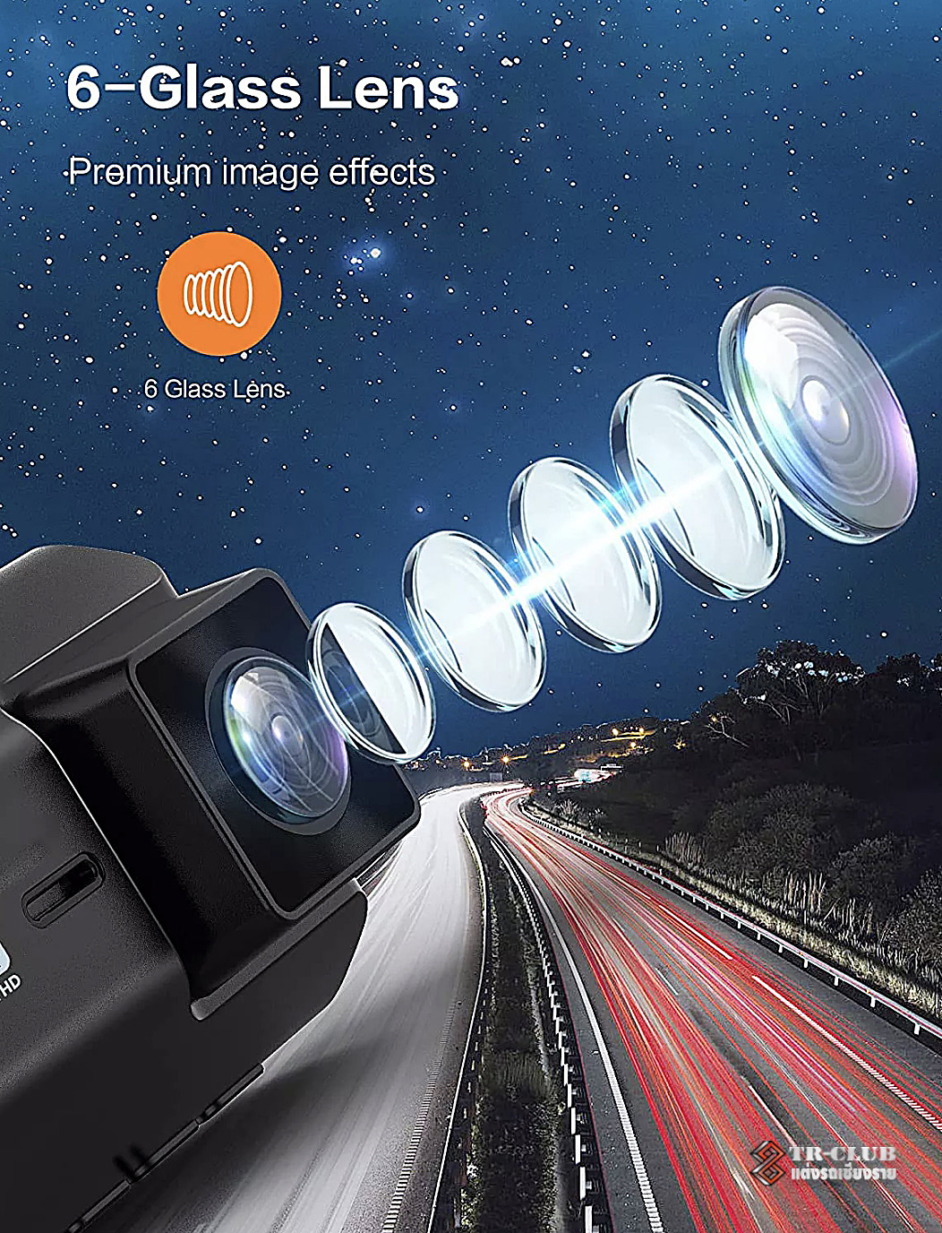 กล้องติดรถยนต์ X-PRO M500