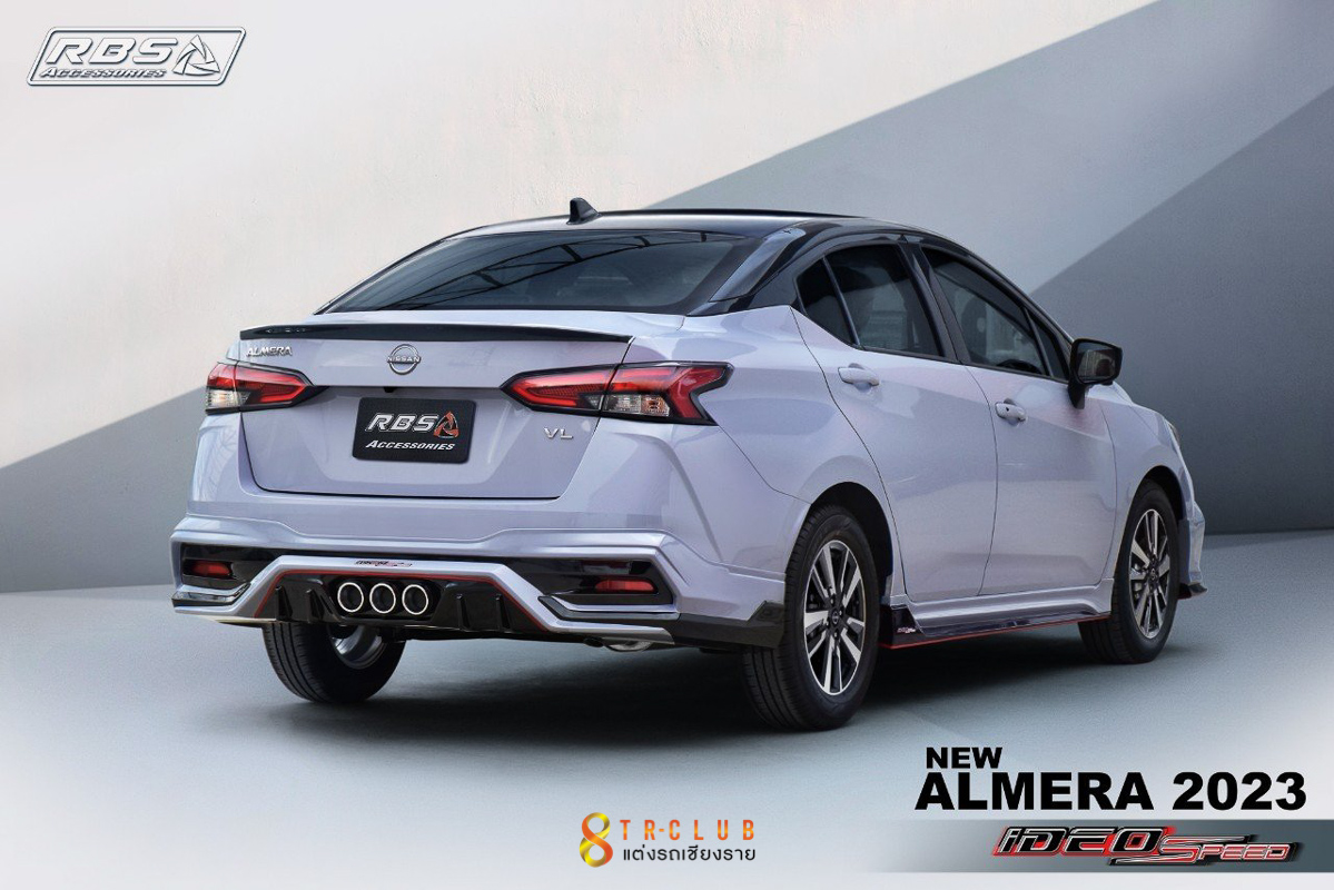 ชุดแต่งสเกิร์ตรอบคัน IDEO RBS ALMERA 2023