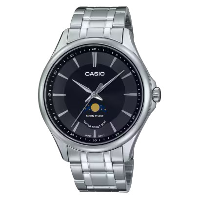 CASIO รุ่น Mtp-m100d-1avdf สายสแตนเลสสีเงิน สินค้าใหม่ ของเเท้ รับประกันศูนย์ CMG 1 ปี