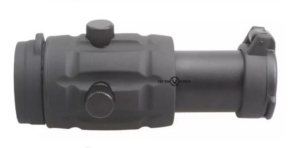 Vector Optics Rubber Adjustable 3x Magnifier for Red Dot Sight Red Dot Scope w/ Flip Side QD Mount Rubber Cover เลนส์ขยาย กล้องจุดแดง RED DOT 3 เท่า