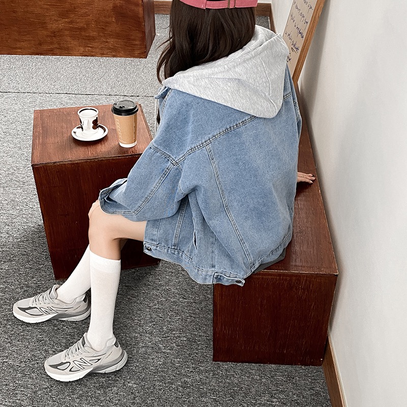 Hoodie Denims jacket