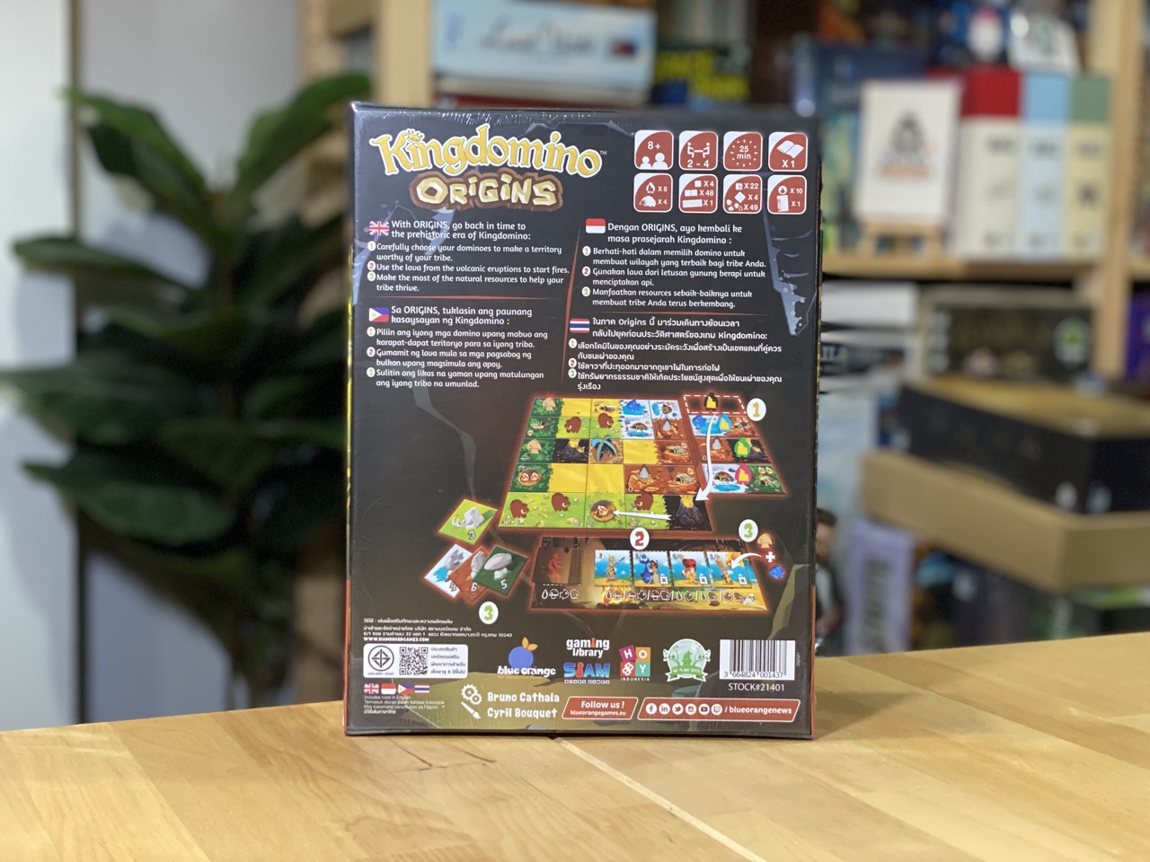 Kingdomino Origins - TH-EN บอร์ดเกมของแท้