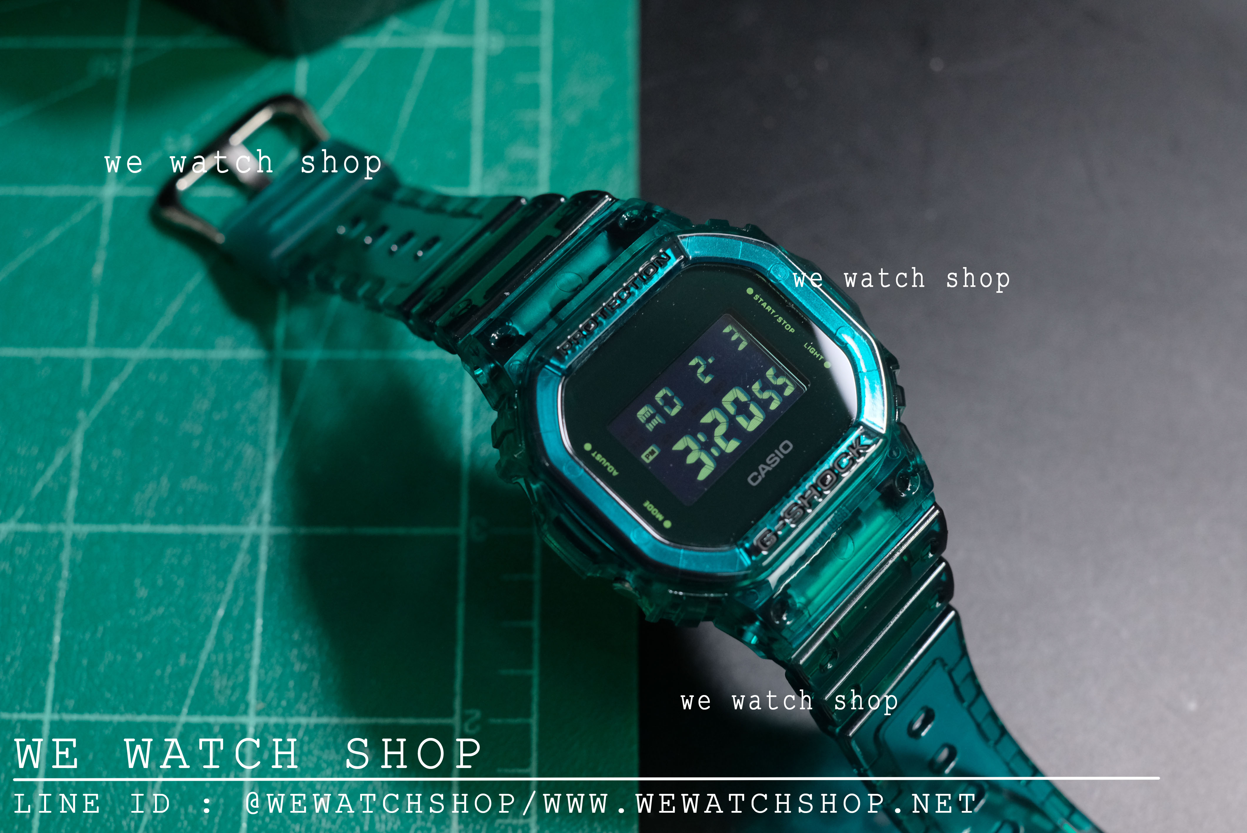 CASIO G-SHOCK รุ่น DW-5600SB-3DR สีเขียว สินค้าใหม่ ของแท้ รับประกันศูนย์ CMG