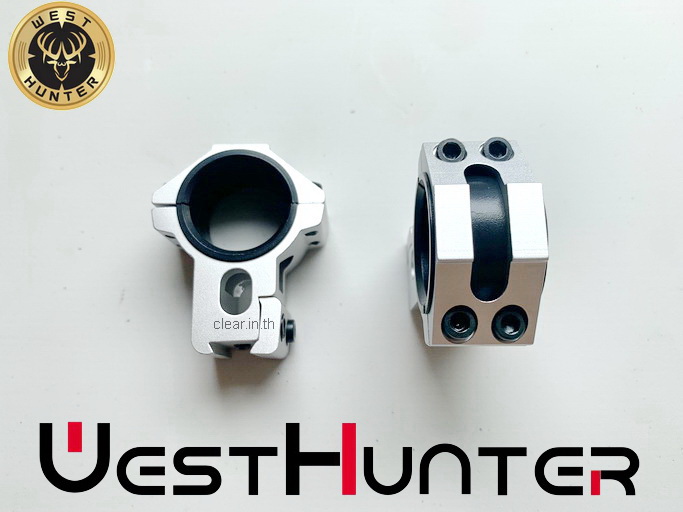 ขากล้องคุณภาพสูง High Profile 11mm Dovetail Scope Mounts Fully CNC Machining Scope Rings