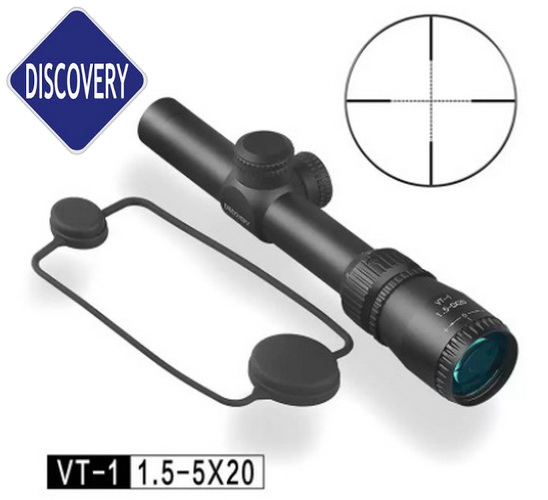 กล้องคุณภาพสูง Discovery VT-1 1.5-5X20 30mm Tube Diameter